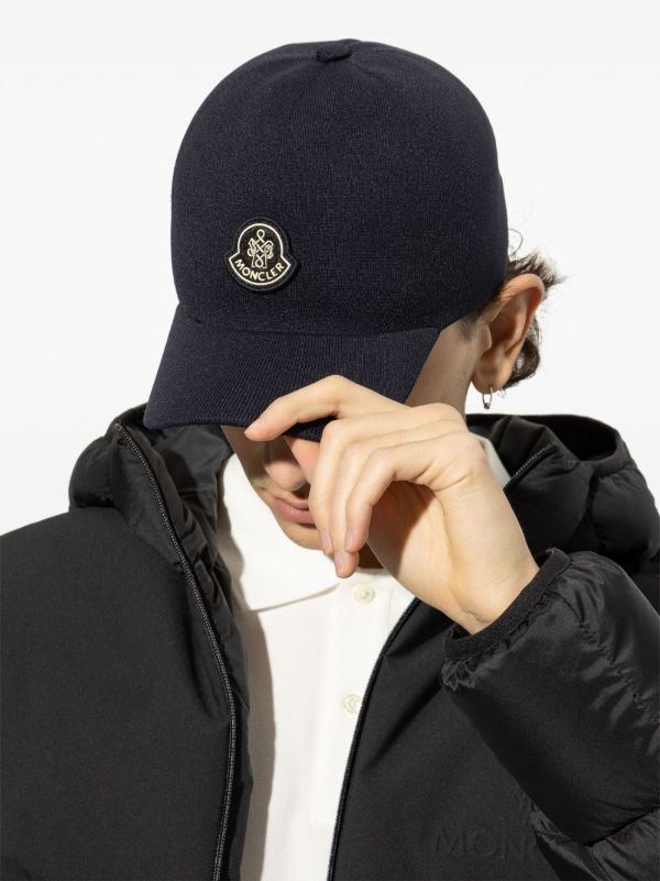 Browns Moncler Logo-Patch Cap | Browns Hats
