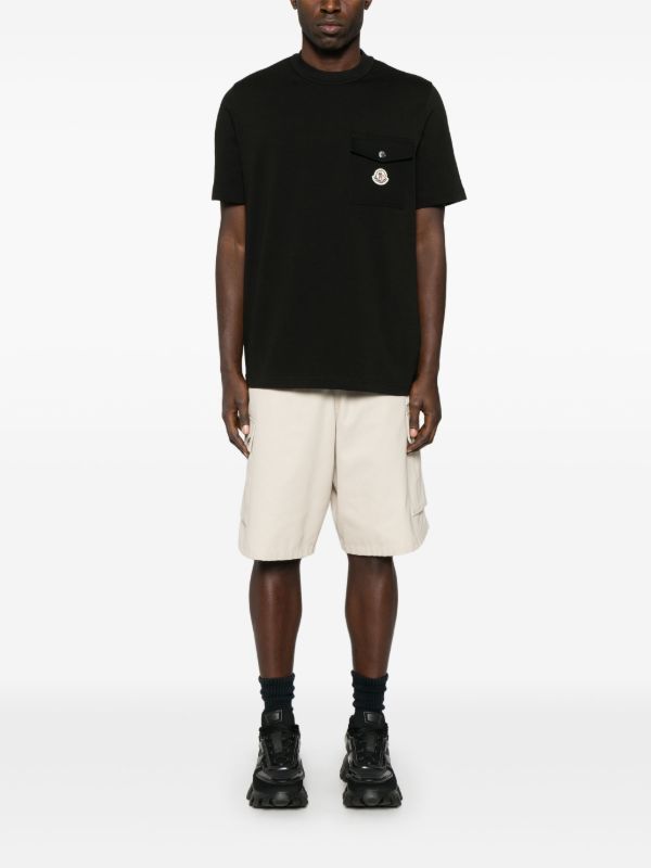 Browns Moncler Logo-Patch T-Shirt | Browns T-Shirts