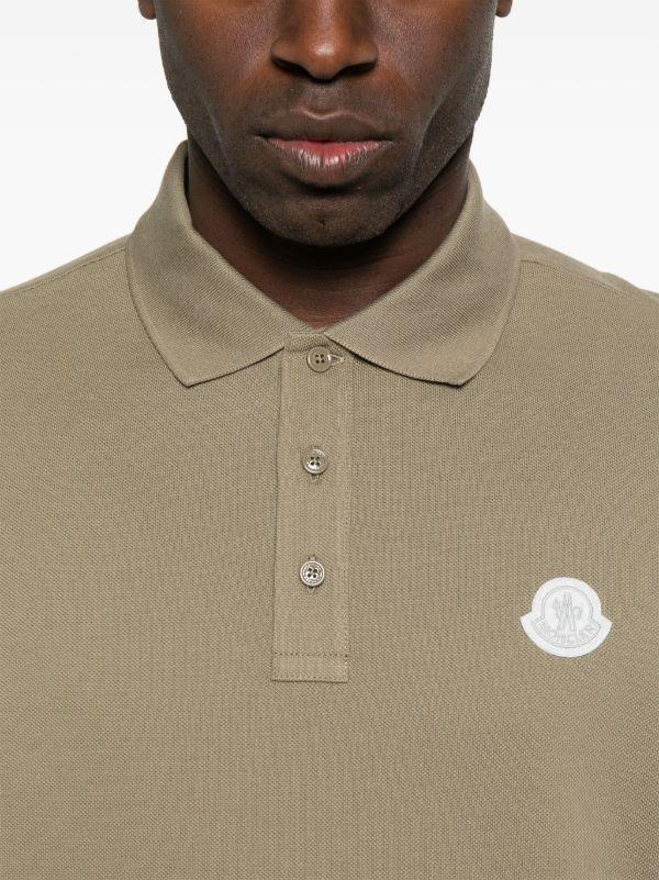 Browns Moncler Logo Polo Shirt | Browns Polo Shirts