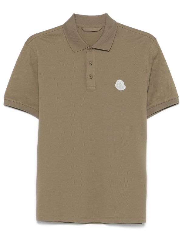 browns Moncler Logo Polo Shirt | Browns Polo Shirts