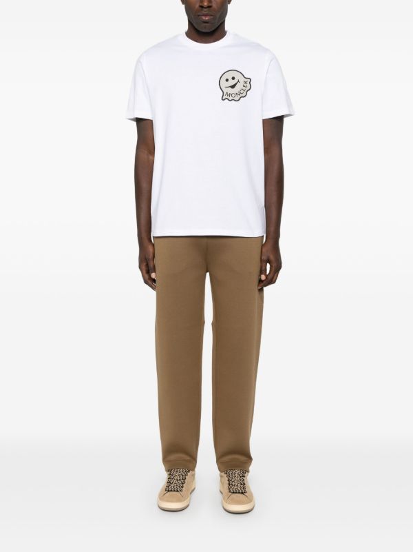 Browns Moncler Logo-Print T-shirt | Browns T-Shirts