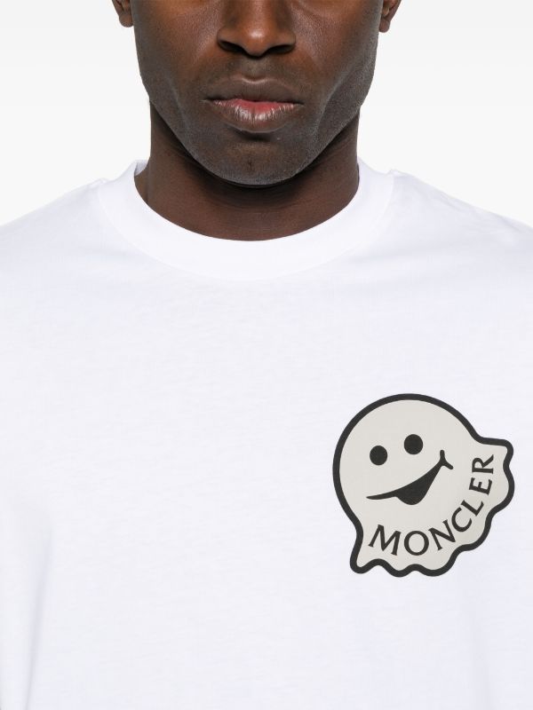 Browns Moncler Logo-Print T-shirt | Browns T-Shirts