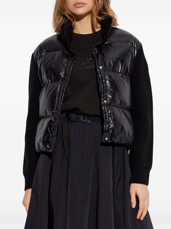 Browns Moncler Padded Cardigan | Browns Down Jackets