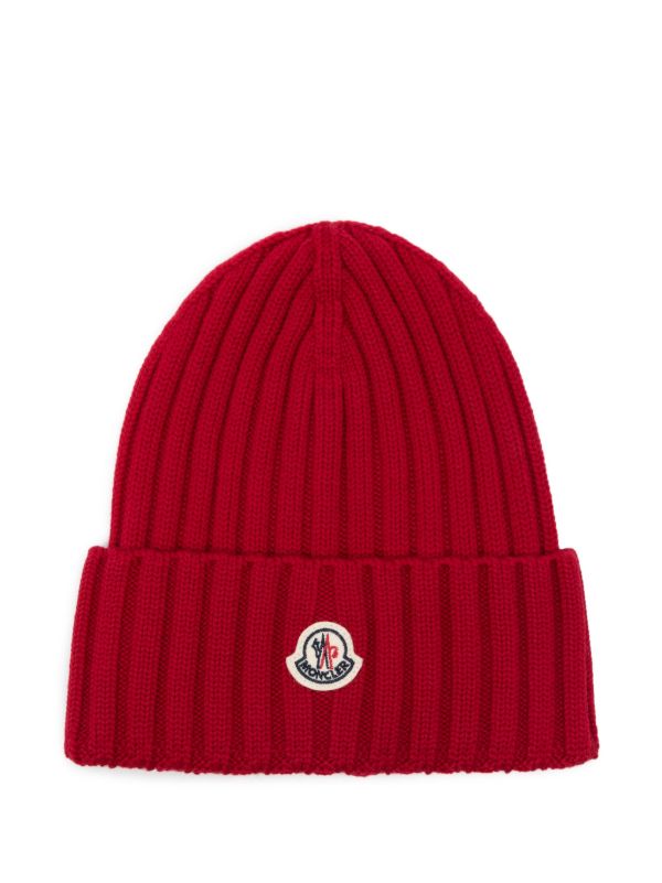 browns Moncler ribbed beanie hat | Browns Hats