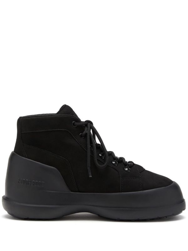 browns Moon Boot Black Luna Boots | Browns Boots