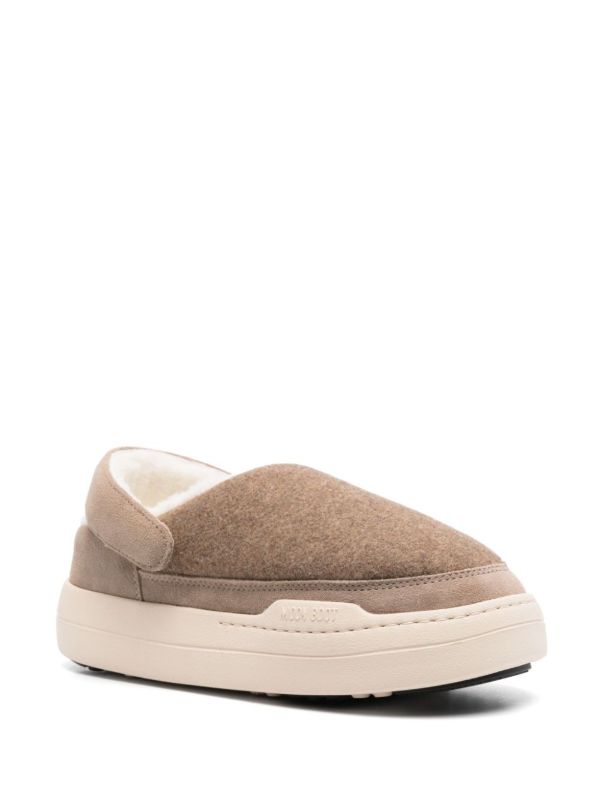 Browns Moon Boot Flannel Slippers | Browns Slippers