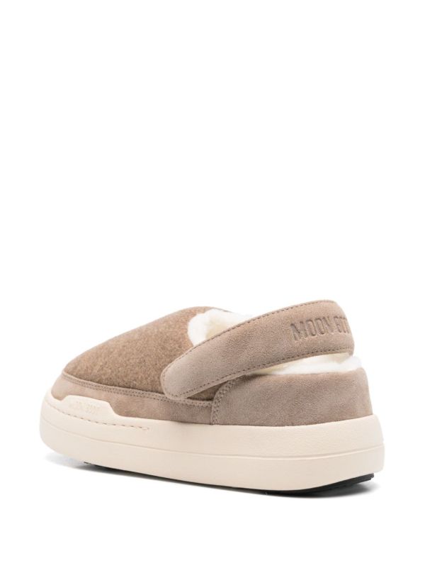 Browns Moon Boot Flannel Slippers | Browns Slippers
