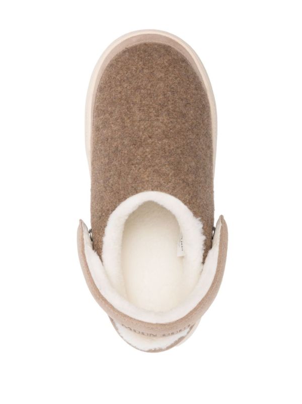 Browns Moon Boot Flannel Slippers | Browns Slippers