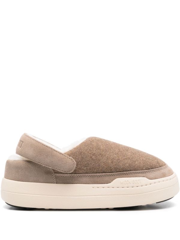browns Moon Boot Flannel Slippers | Browns Slippers