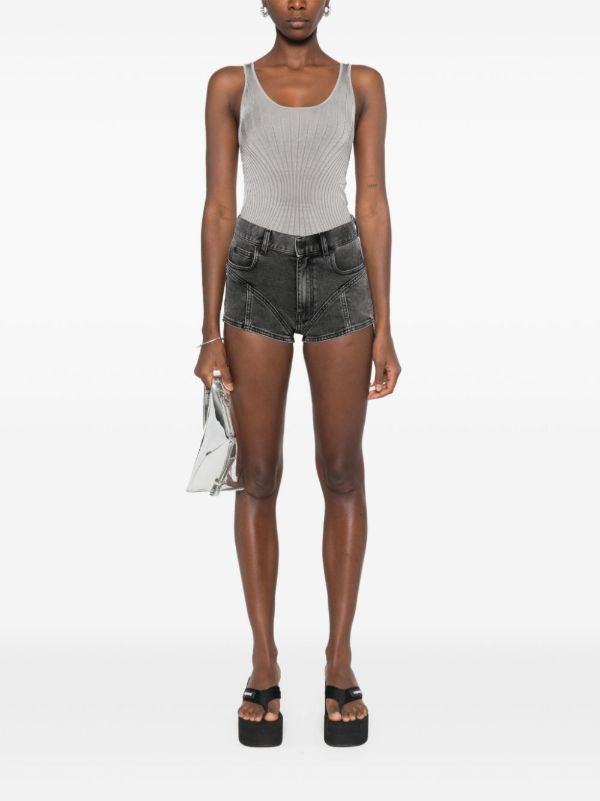 Browns Mugler Knit Tank Top | Browns Knitted Tops