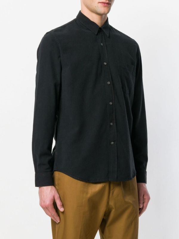 Browns OUR LEGACY Black Silk Shirt | Browns Shirts