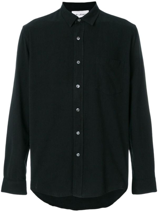 browns OUR LEGACY Black Silk Shirt | Browns Shirts