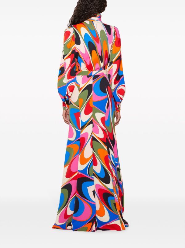 Browns PUCCI Blue Onde-print Shirt | Browns Shirts