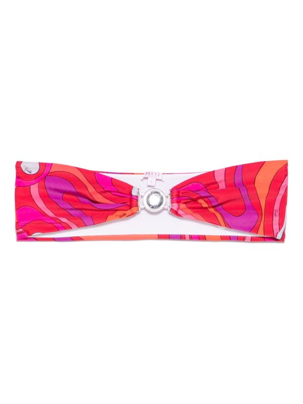 browns PUCCI Iride-print bikini top | Browns Bikinis