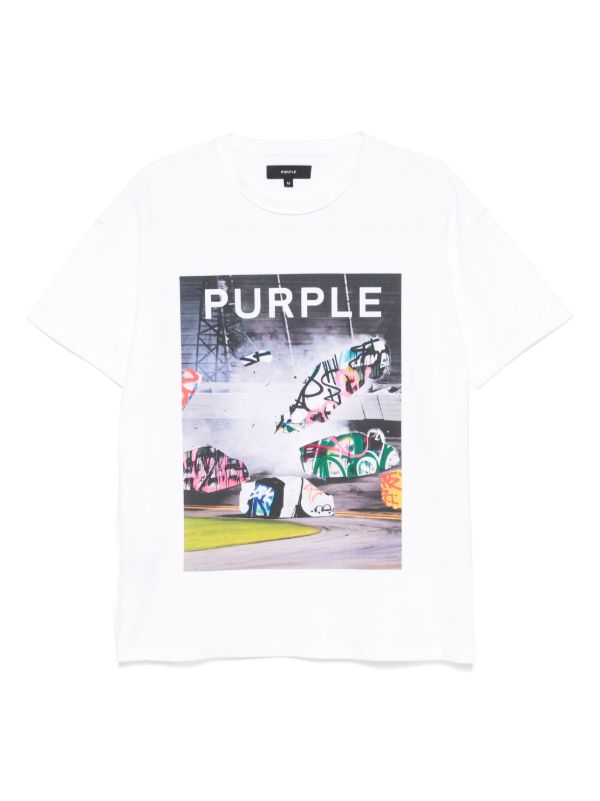 browns Purple Brand cotton T-shirt | Browns T-Shirts