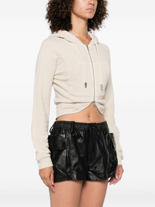 Browns R13 Cropped Zip-up Hoodie | Browns Hoodies