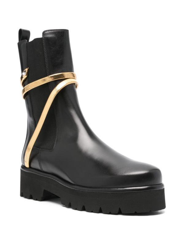 Browns René Caovilla Black Cleo Boots | Browns Boots