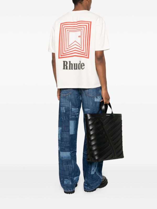 Browns RHUDE Graphic-print T-shirt | Browns T-Shirts