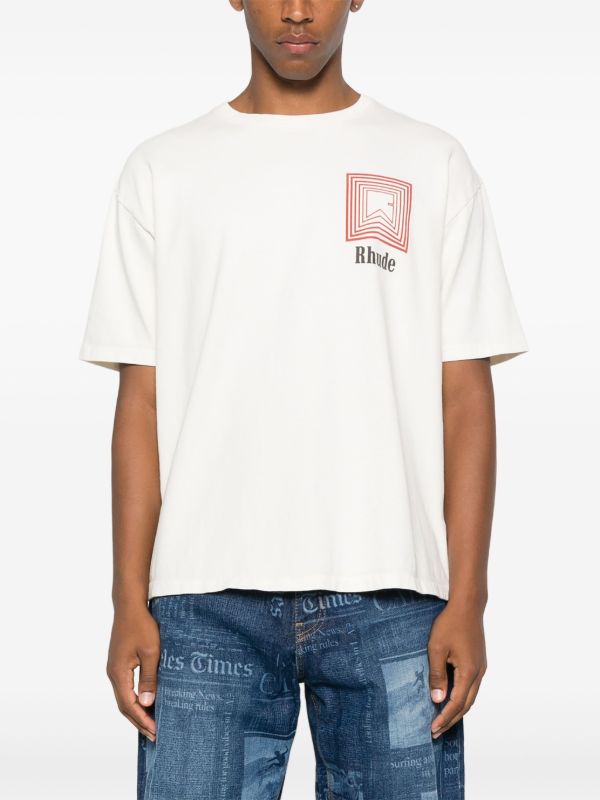 Browns RHUDE Graphic-print T-shirt | Browns T-Shirts