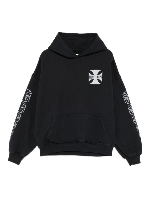 browns RHUDE logo-print hoodie | Browns Hoodies
