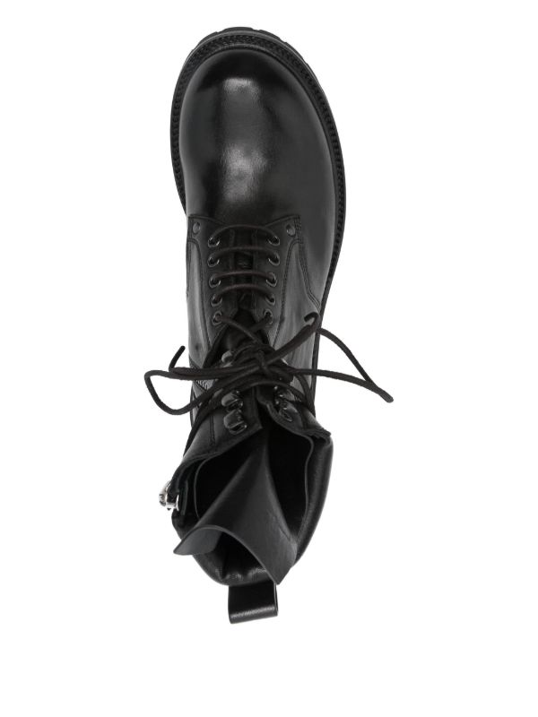 Browns Rick Owens Army Biker Boots | Browns Boots