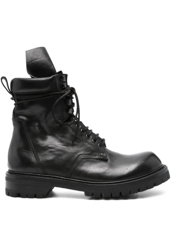 browns Rick Owens Army biker boots | Browns Boots