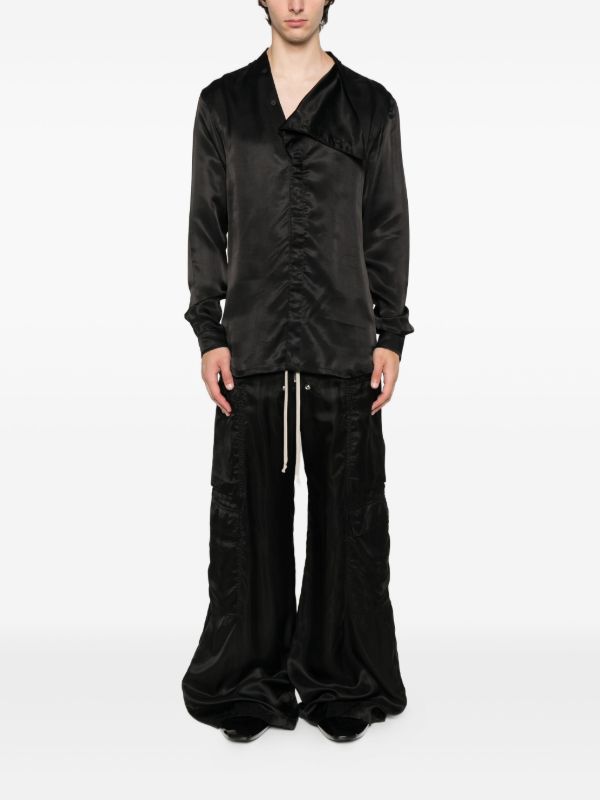 Browns Rick Owens Cowl-neck Shirt | Browns Shirts