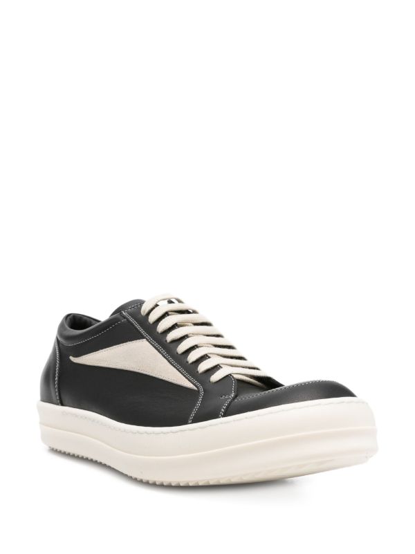 Browns Rick Owens Leather Sneakers | Browns Low-Tops