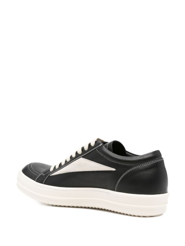 Browns Rick Owens Leather Sneakers | Browns Low-Tops