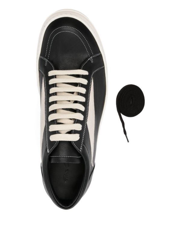 Browns Rick Owens Leather Sneakers | Browns Low-Tops
