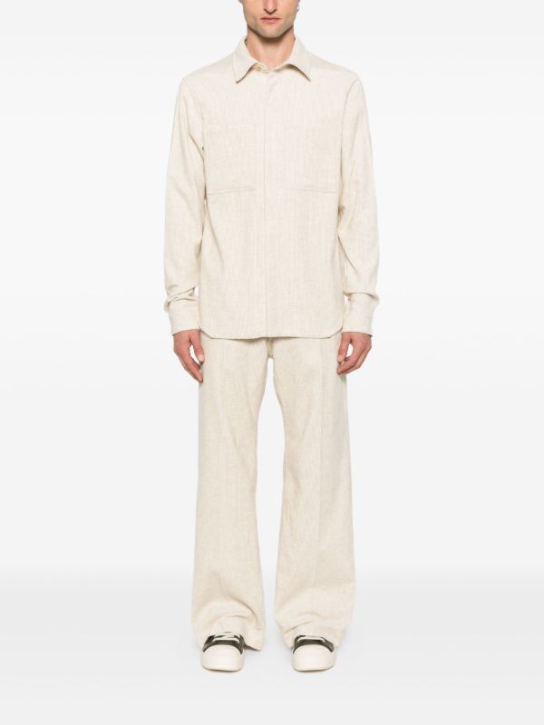 Browns Rick Owens Long-sleeve Shirt | Browns Shirts