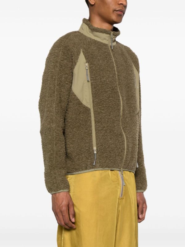 Browns ROA Green Polar Zipped Fleece Jacket