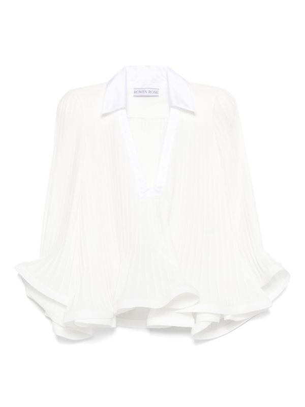 browns Rowen Rose pleated blouse | Browns Blouses