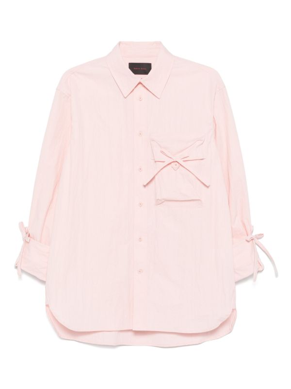 browns Simone Rocha bow-detail shirt | Browns Shirts