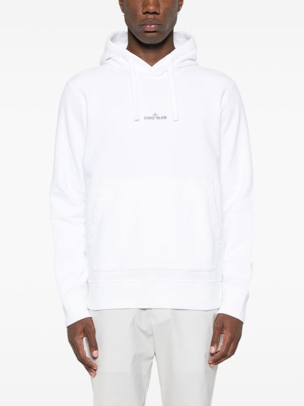 Browns Stone Island Printed Hoodie | Browns Hoodies