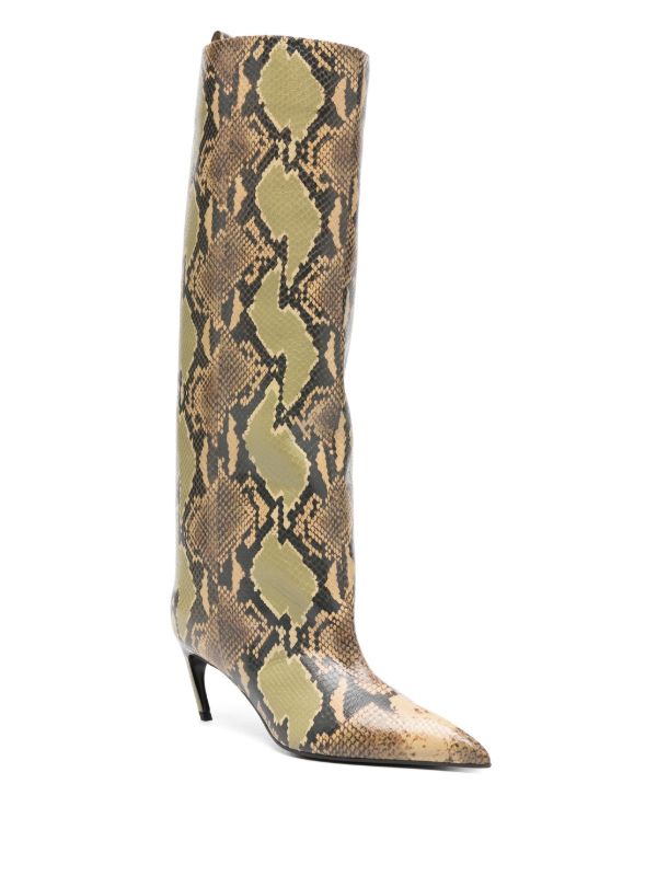 Browns The Attico 70mm Lea Boots | Browns Boots