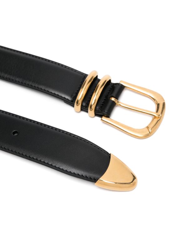 Browns The Row Black Leather Belt | Browns Belts