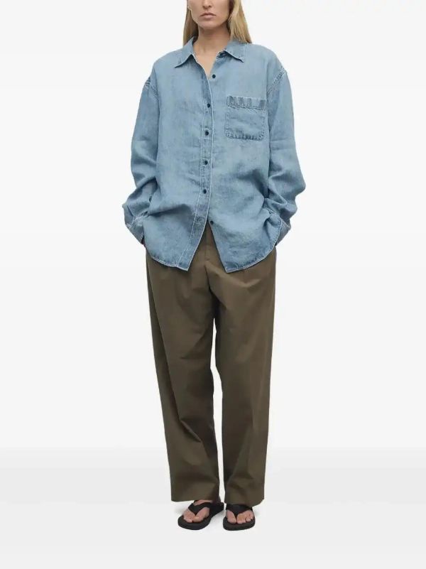 Browns The Row Lilas Trousers | Browns Tapered Pants