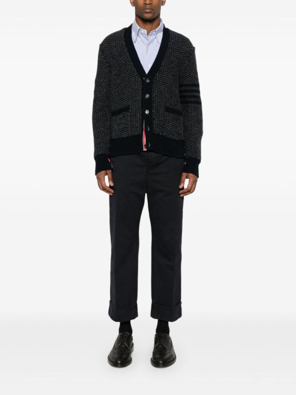 Browns Thom Browne 4-Bar Cardigan | Browns Cardigans