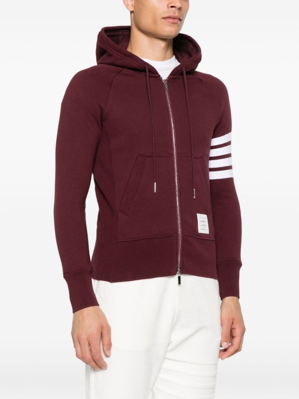 Browns Thom Browne Zip-up Hoodie | Browns Hoodies