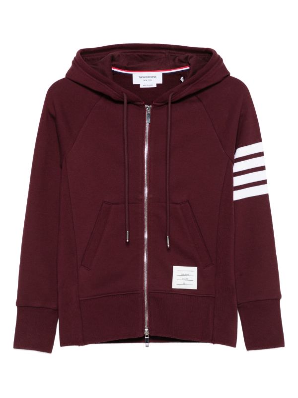 browns Thom Browne zip-up hoodie | Browns Hoodies