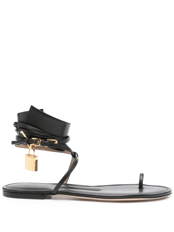 browns TOM FORD leather sandals | Browns Sandals