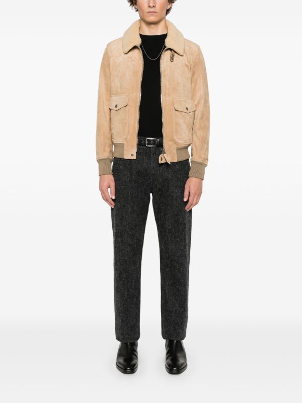 Browns TOM FORD Suede Bomber Jacket