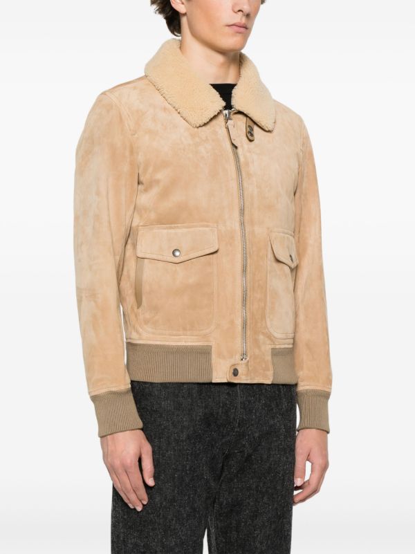 Browns TOM FORD Suede Bomber Jacket