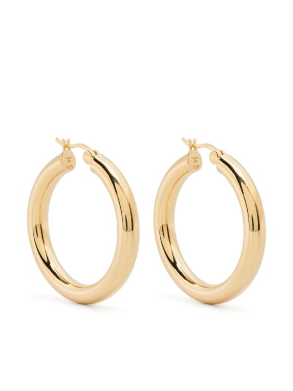 browns Tom Wood Hoop Earrings | Browns Earrings