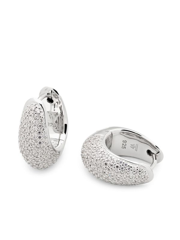 Browns Tom Wood Ice Hoop Earrings | Browns Earrings