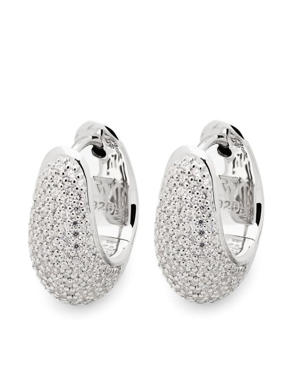browns Tom Wood Ice Hoop Earrings | Browns Earrings