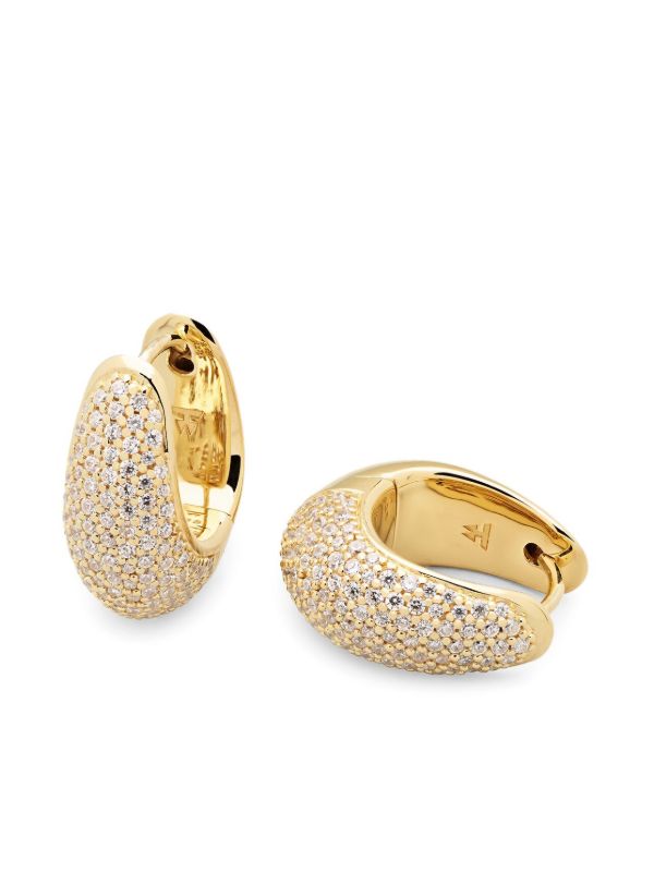 Browns Tom Wood Ice Hoop Earrings | Browns Earrings
