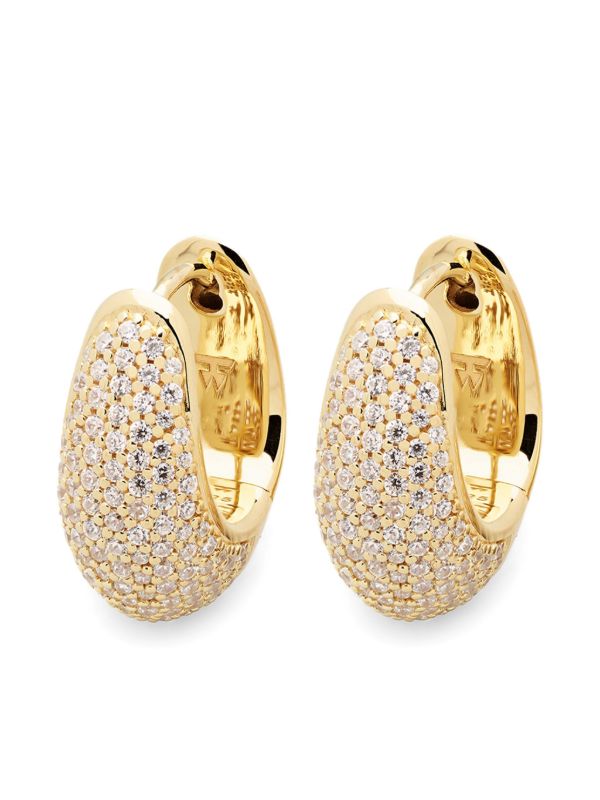 browns Tom Wood Ice Hoop Earrings | Browns Earrings