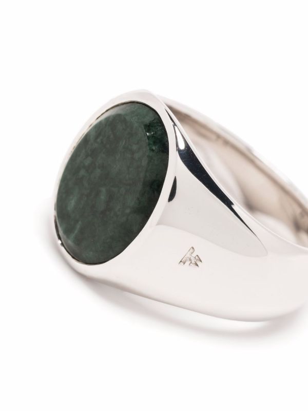 Browns Tom Wood Oval Marble Ring | Browns Rings